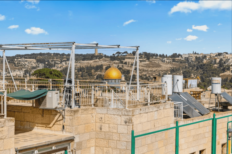 Jerusalem rooftops and Old City skyline