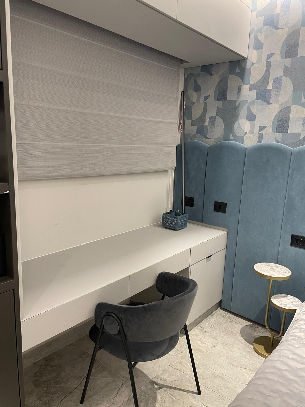 Modern bathroom in the Narkis Rechavia apartment